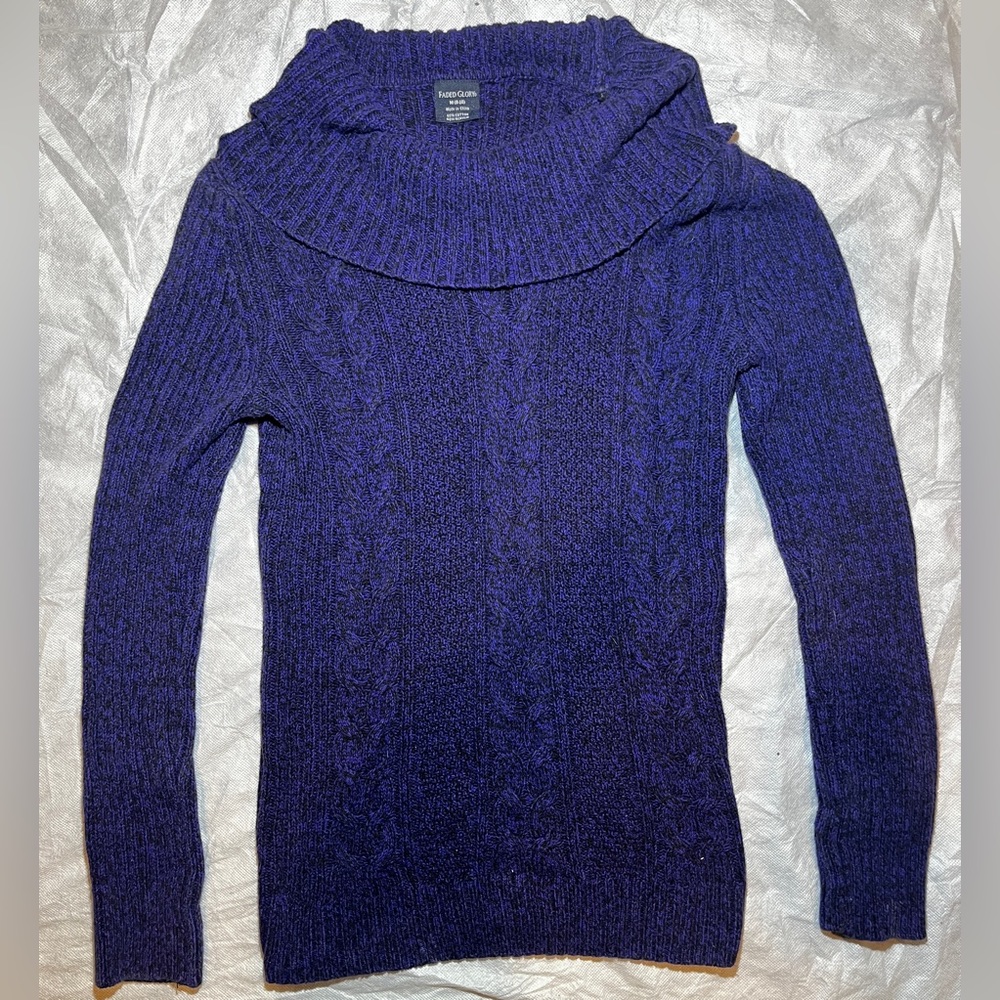 Faded Glory cowl neck sweater